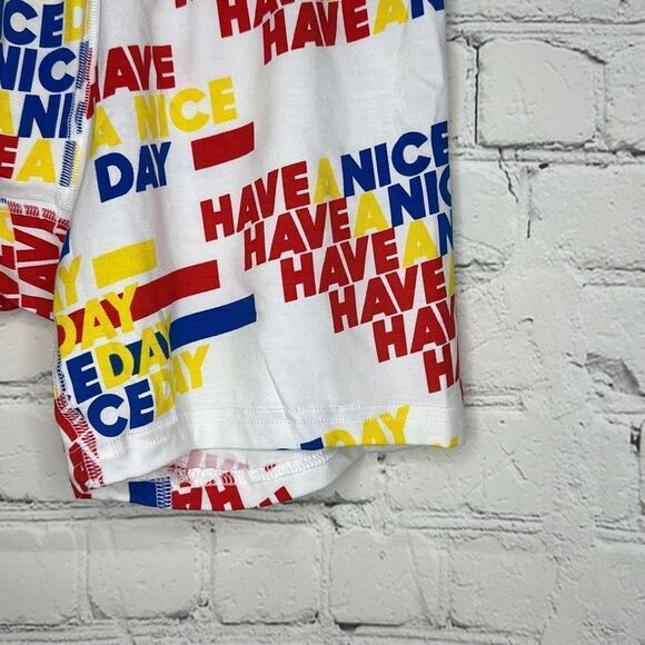 Meundies Have a Nice Day Mens Boxer Briefs size medium New no tags Micromodal - Picture 2 of 5